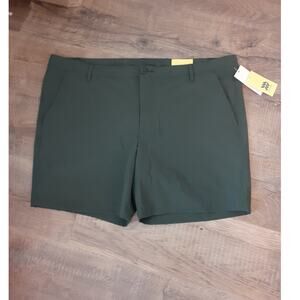 All In Motion Men's Pine Green Performance Hybrid Shorts XXL NEW Lightweight